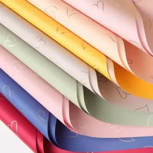Papel Corazoncitos Paquete de 20 hojas