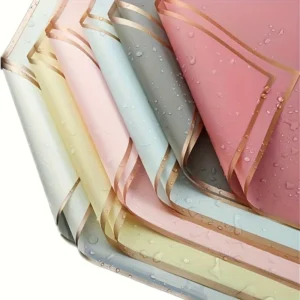 Papel Line Gold Paquete de 20 hojas